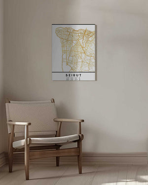 Tablou canvas „1 Maps 29” de Emiliano Deificus