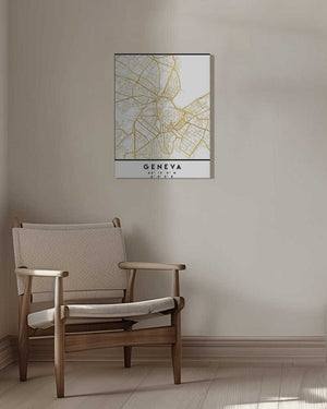 Tablou canvas „1 Maps 3 01” de Emiliano Deificus
