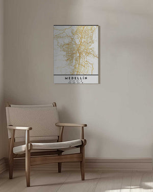 Tablou canvas „1 Maps 2 50” de Emiliano Deificus