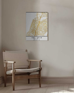 Tablou canvas „1 Maps 2 30” de Emiliano Deificus