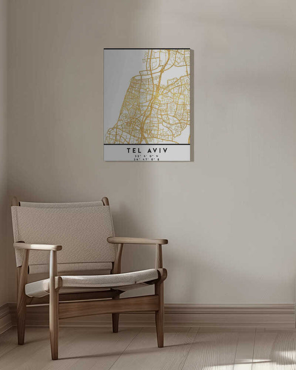 Tablou canvas „1 Maps 2 30” de Emiliano Deificus