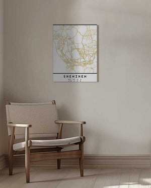 Tablou canvas „1 Maps 2 21” de Emiliano Deificus