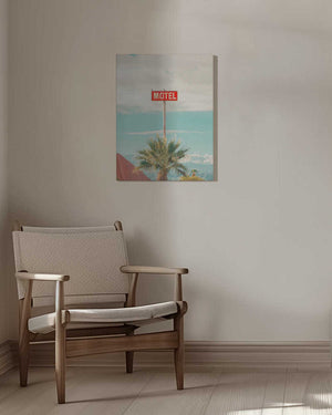Tablou canvas „This Motel is for the Birds” de Tom Windeknecht