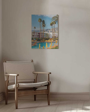 Tablou canvas „Palm Springs Saguaro” de Bethany Young