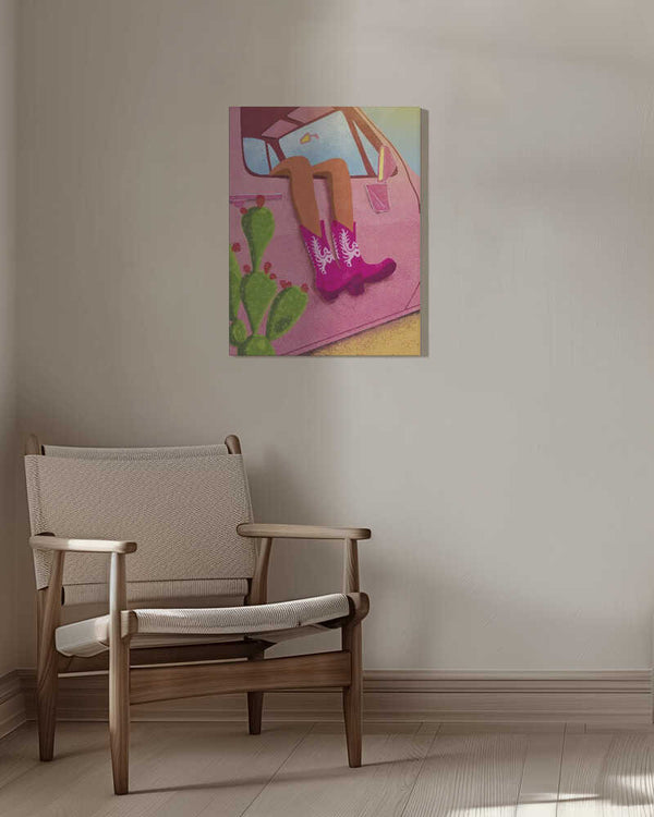 Tablou canvas „Cowgirl” de Raissa Oltmanns