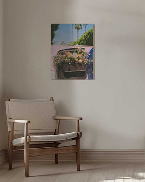 Tablou canvas „Palm Springs Curb” de Bethany Young