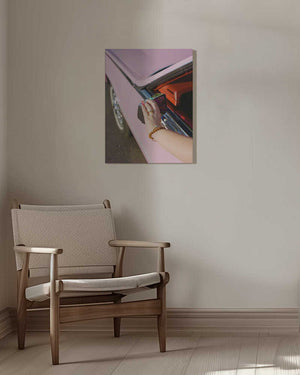 Tablou canvas „Pink Cadillac II” de Bethany Young
