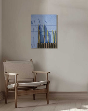 Tablou canvas „Tall Cacti | Oaxaca Mexico travel photography” de Raisa Zwart