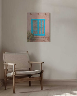 Tablou canvas „Turquoise Window - Taos, New Mexico” de Tom Windeknecht