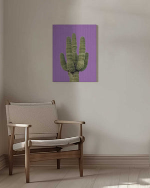 Tablou canvas „Purple Cactus” de Lila &amp; Lola