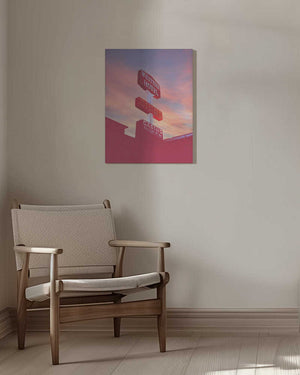 Tablou canvas „Las Vegas Western Hotel” de Pictufy Studio III