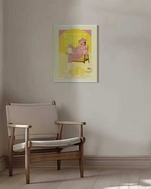 Tablou canvas „Jlr Whiskysour Pink Copy” de Jenny Liz Rome