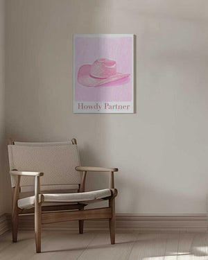 Tablou canvas „P&c Howdypartner Copy” de Jenny Liz Rome