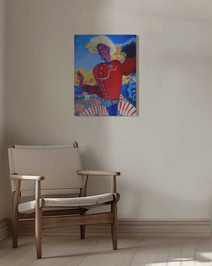 Tablou canvas „Big Tex Aflame” de Steve Spencer
