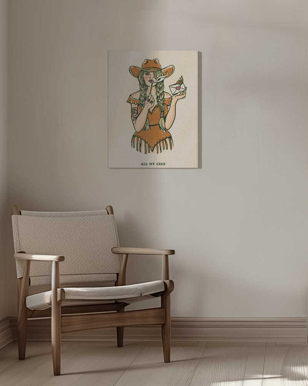 Tablou canvas „All My Exes 2” de The Whiskey Ginger