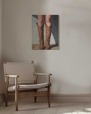 Tablou canvas „Cowboy boots” de Pictufy Studio