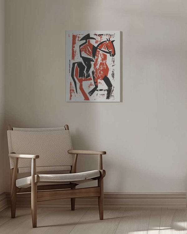 Tablou canvas „Abstract Horse Rider” de Andreas Magnusson