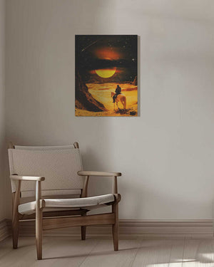 Tablou canvas „Western Space Adventure” de Taudalpoi
