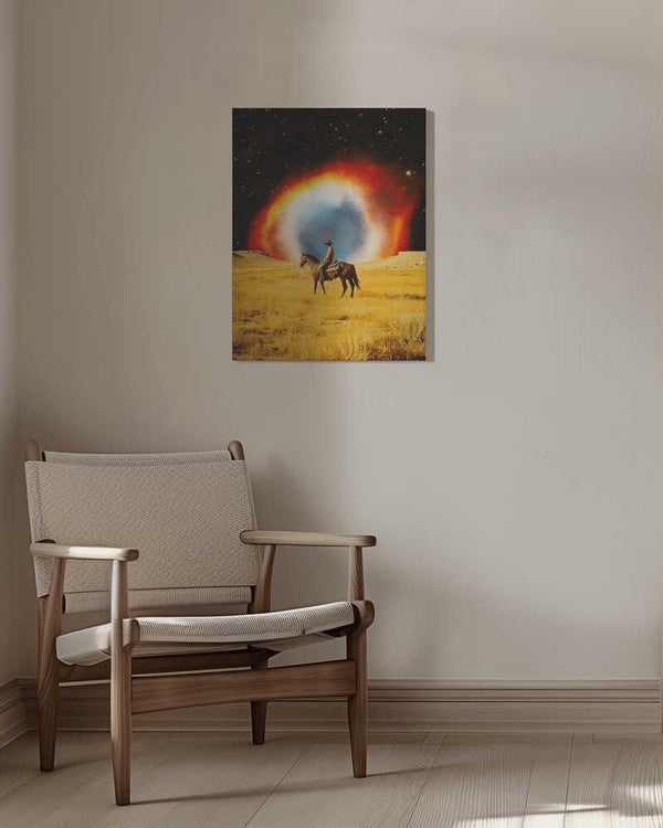 Tablou canvas „Nebula Cowboy” de Taudalpoi