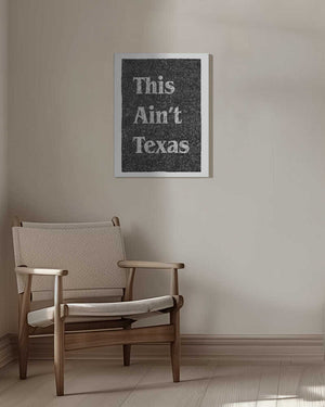 Tablou canvas „This Ain't Texas” de Anyone Can Yeehaw