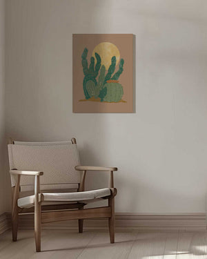 Tablou canvas „Modern Americana Cactus” de Nikita Jariwala