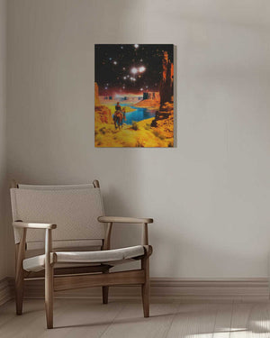 Tablou canvas „The Cosmic Frontier” de Taudalpoi