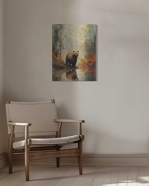 Tablou canvas „Grizzly 2” de thomas chedeville