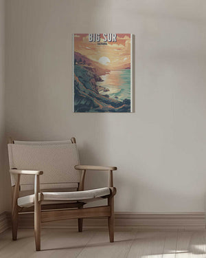 Tablou canvas „Big Sur” de thomas chedeville