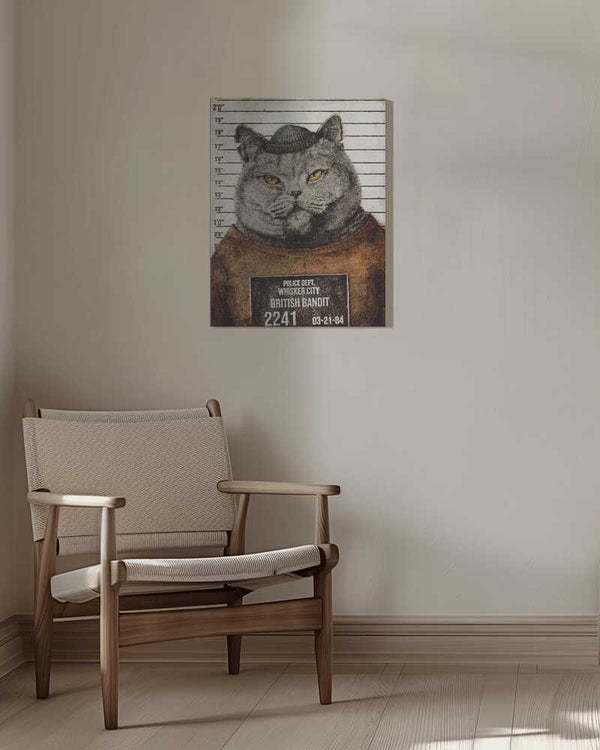 Tablou canvas „British Bandit” de Mike Koubou