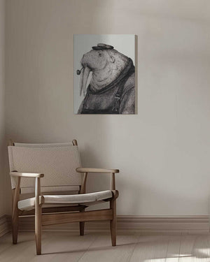 Tablou canvas „Sea Captain's Wisdom” de Mike Koubou