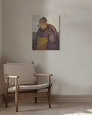 Tablou canvas „Vintage Stylish Turtle” de Mike Koubou