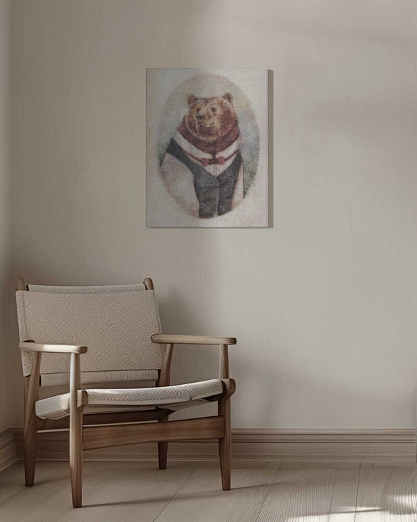 Tablou canvas „Old Gentleman” de Mike Koubou