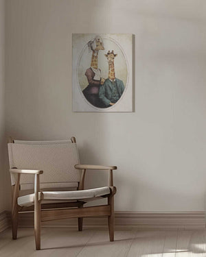 Tablou canvas „High Class Couple” de Mike Koubou