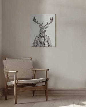 Tablou canvas „Human Body Dressed In Vintage Attire” de Mike Koubou