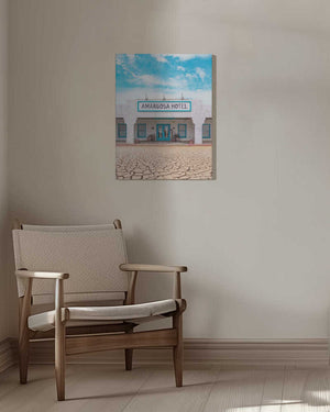 Tablou canvas „Historic Amargosa Hotel and Opera House in Death Valley Junction, California” de Tom Windeknecht