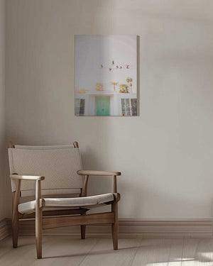 Tablou canvas „Flamingos In Palm Springs” de Kathrin Pienaar