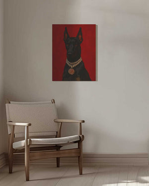 Tablou canvas „The Regal Guardian” de HUGO