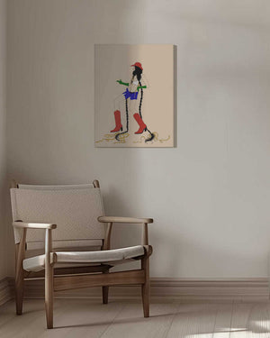 Tablou canvas „Guns Out” de Juliana Kokolari