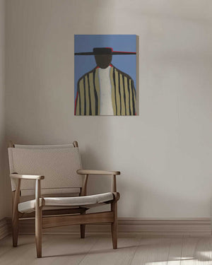 Tablou canvas „Bold Hat and Stripes New Mexico Style” de THE MIUUS STUDIO