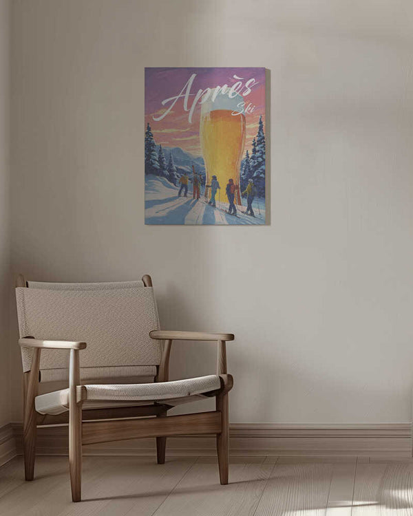 Tablou canvas „Apres Ski” de Andreas Magnusson