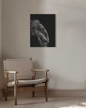 Tablou canvas „The Fragile Squaw” de Alexandre Brouzes