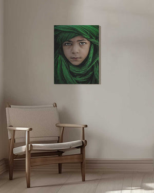 Tablou canvas „Green Boy” de Saeed Dhahi