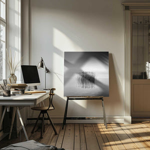 Tablou canvas „Black and White Silence” de George Digalakis