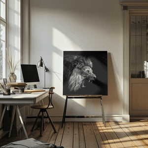 Tablou canvas „Roaring Lion #2” de Christian Meermann