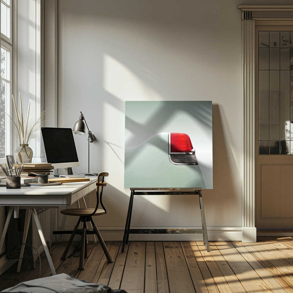 Tablou canvas „US classic car 1955 Series 62 Coupe Deville” de Beate Gube