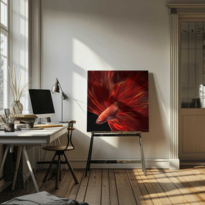 Tablou canvas „Red Fire Bettafish” de Antonyus Bunjamin (Abe)
