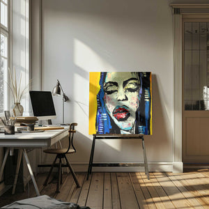 Tablou canvas „Magdalena or waiting room” de Julija Belickienė
