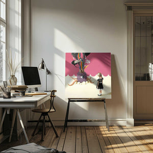 Tablou canvas „Hello Ruby” de Famous When Dead
