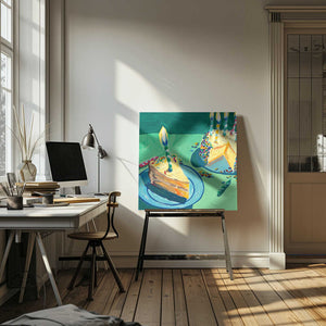 Tablou canvas „Birthday Cake” de Pauline Wegman | Key and Sea Creative