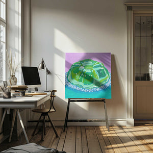 Tablou canvas „Lime Jello” de Pauline Wegman | Key and Sea Creative